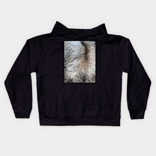 Rabbit fur effect Kids Hoodie